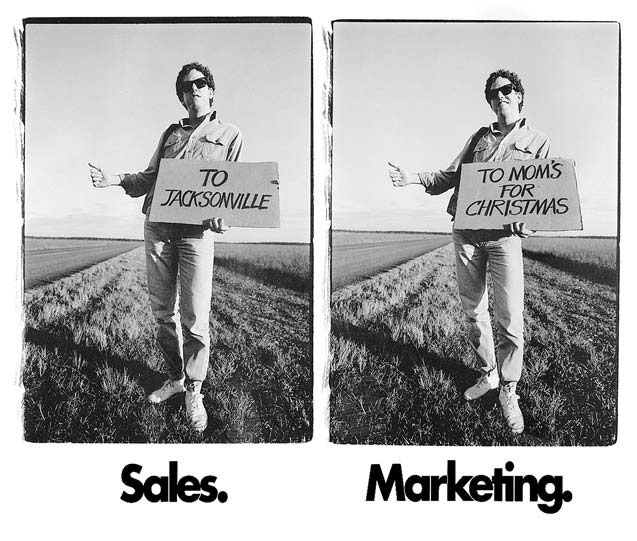 Sales vs. Marketing